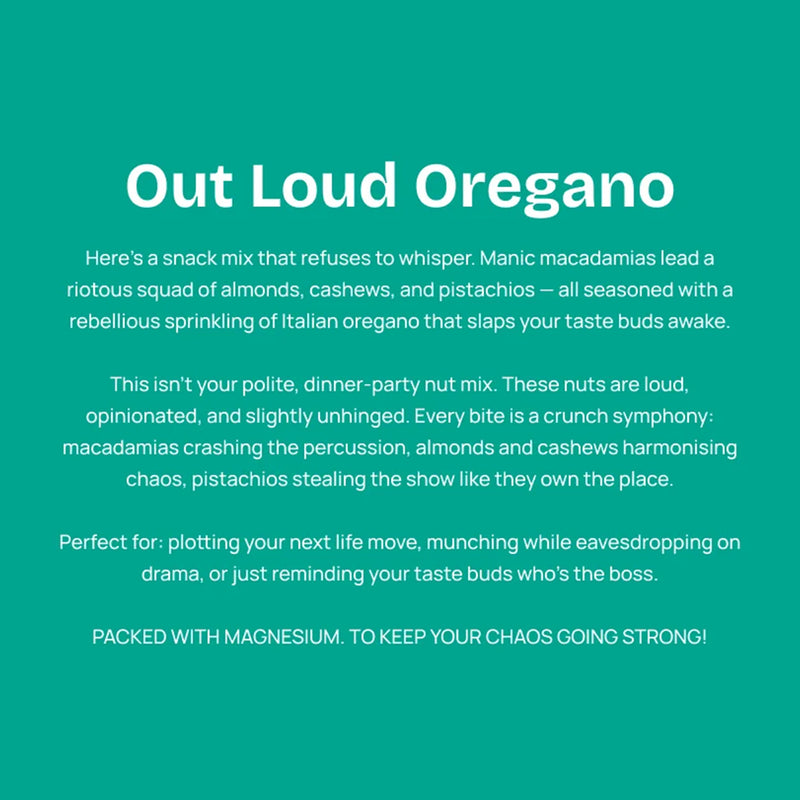 OUT LOUD OREGANO
