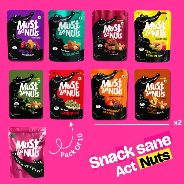 Assorted pack of 10