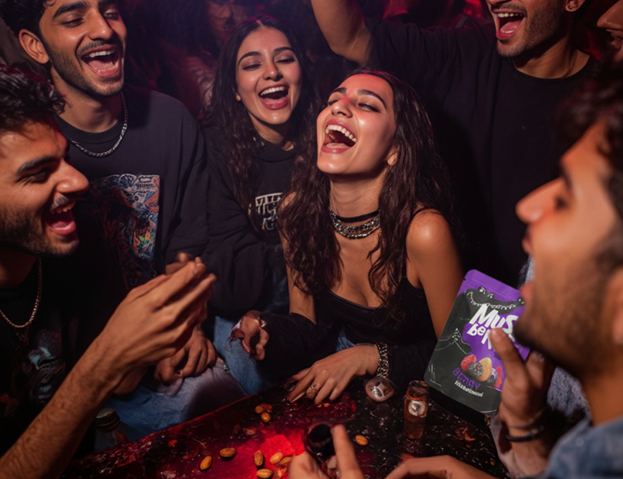 Assorted nut snack close-up